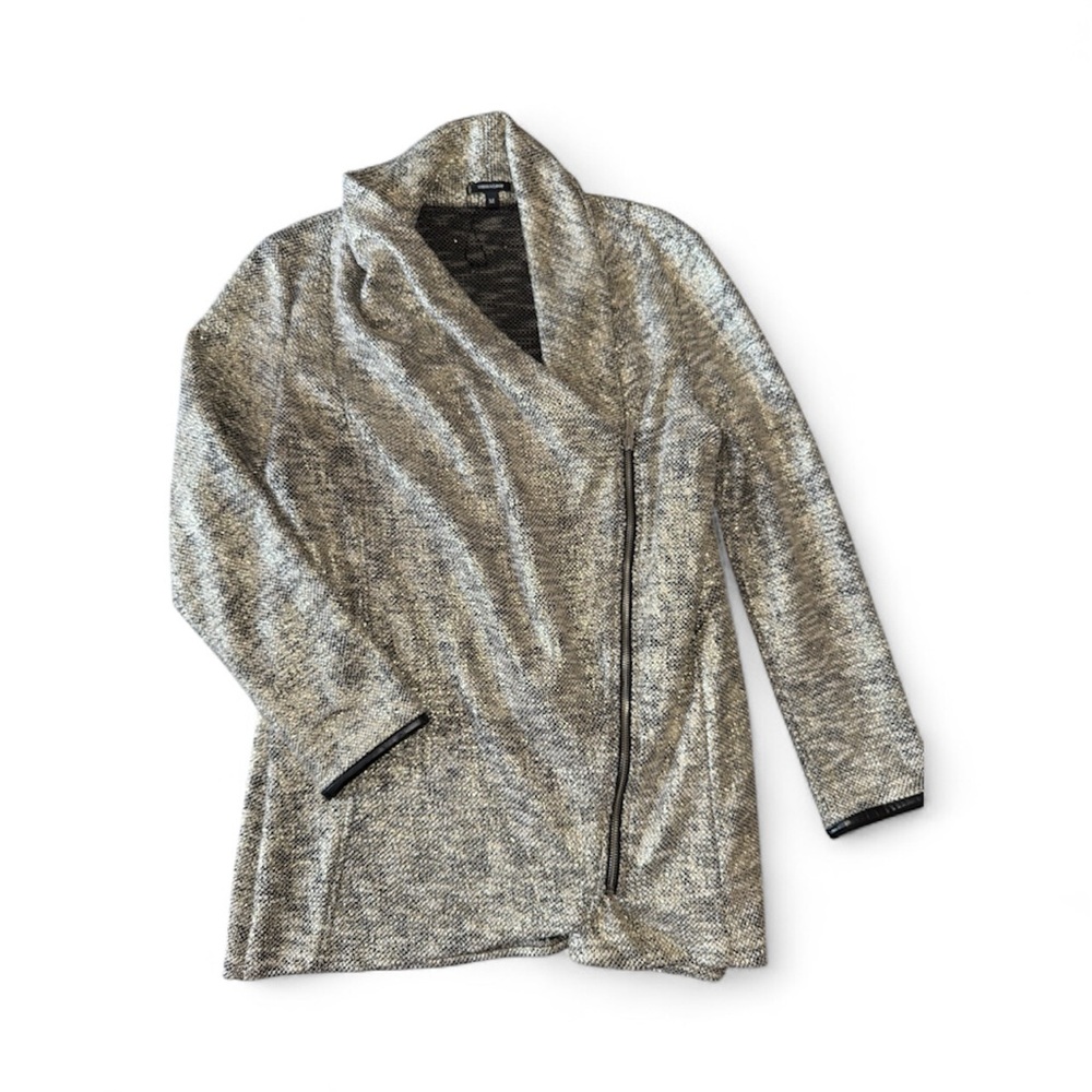 Stella & Dot Metallic Cardigan Sweater
